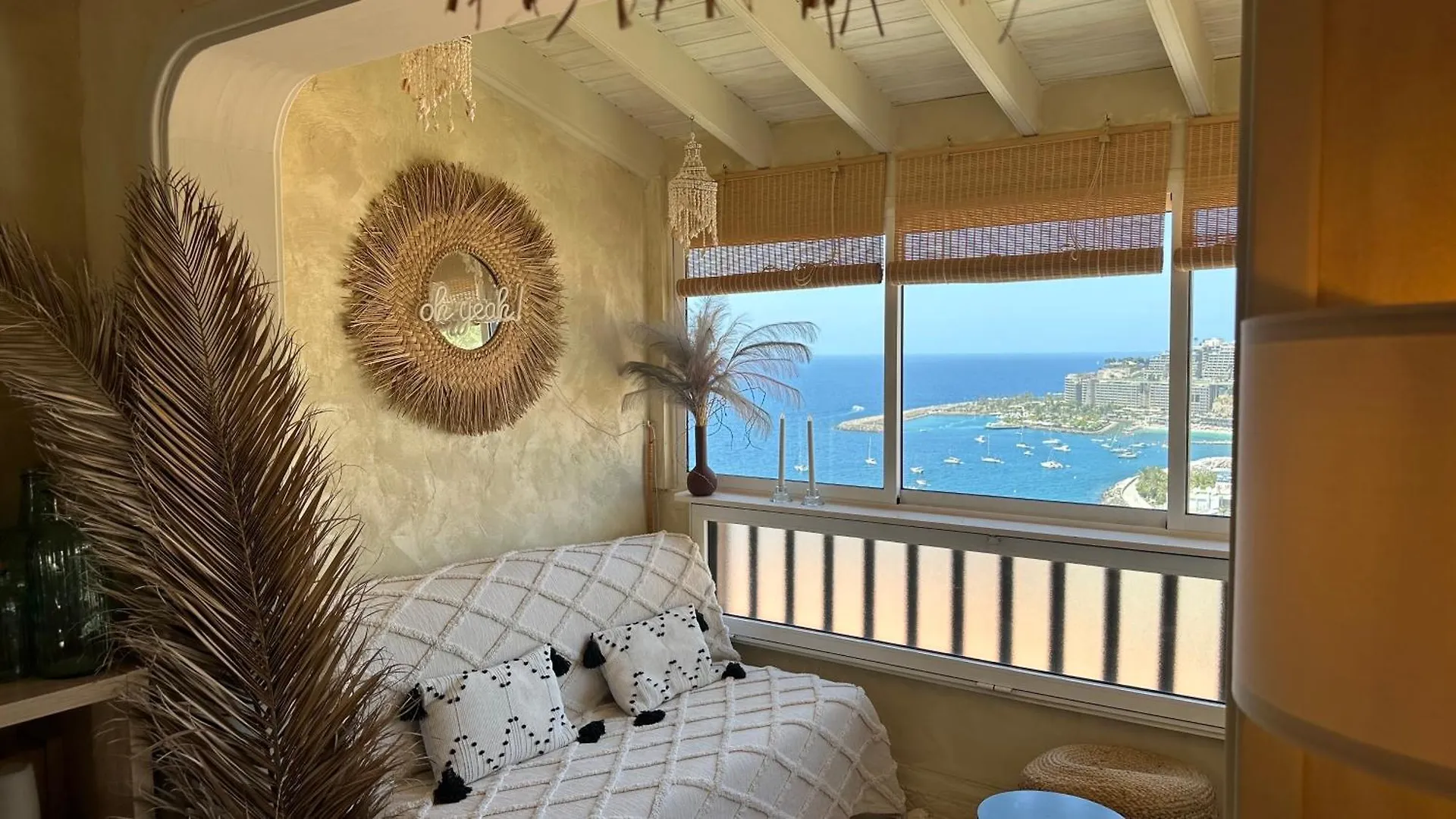 Apartment Boho Style Bungalow With Ocean View Mogan